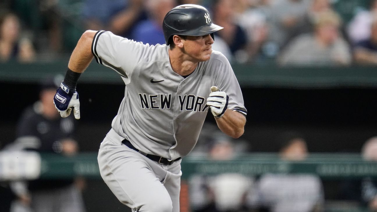 New York Yankees' lineup takes hit with DJ LeMahieu to IL - ESPN