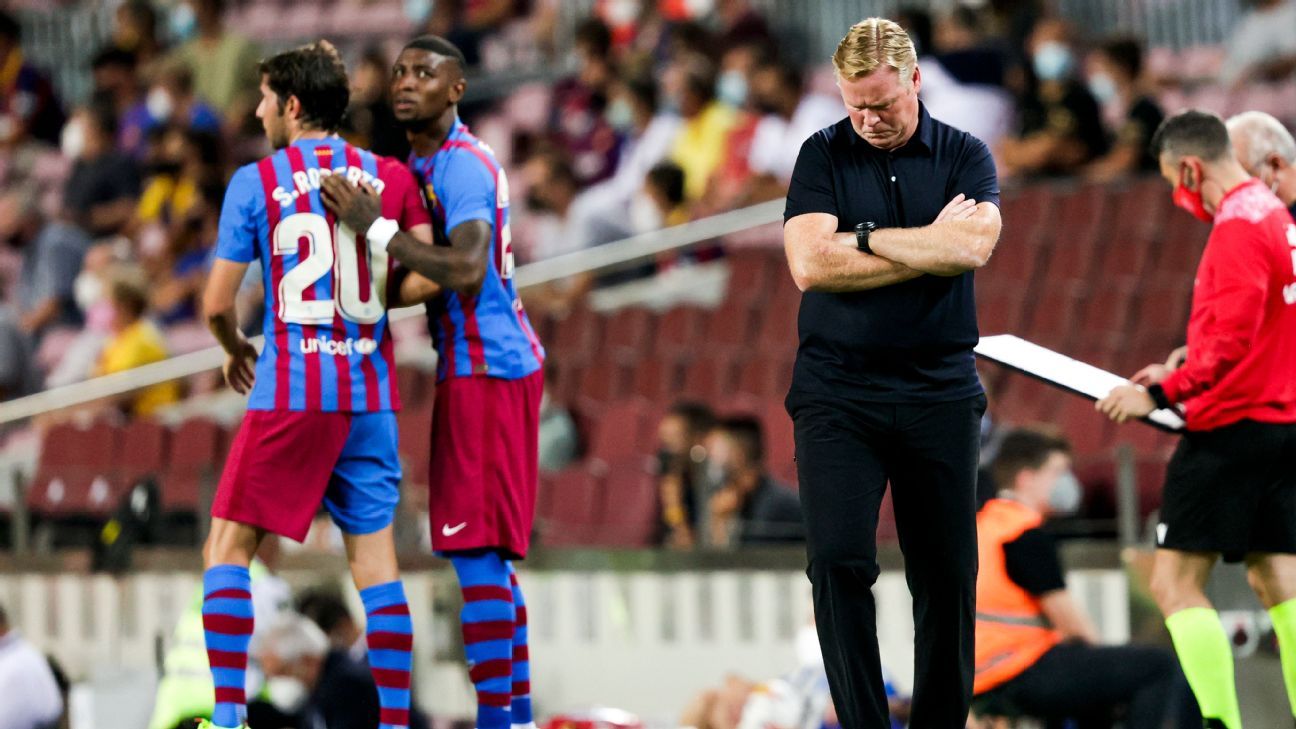 Could Barcelona's financial crisis leave them stuck with Koeman?