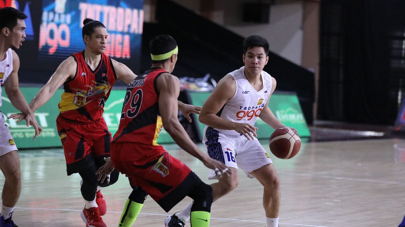 RR Pogoy's two-way play helps TNT edge out San Miguel for 1-0 semis ...