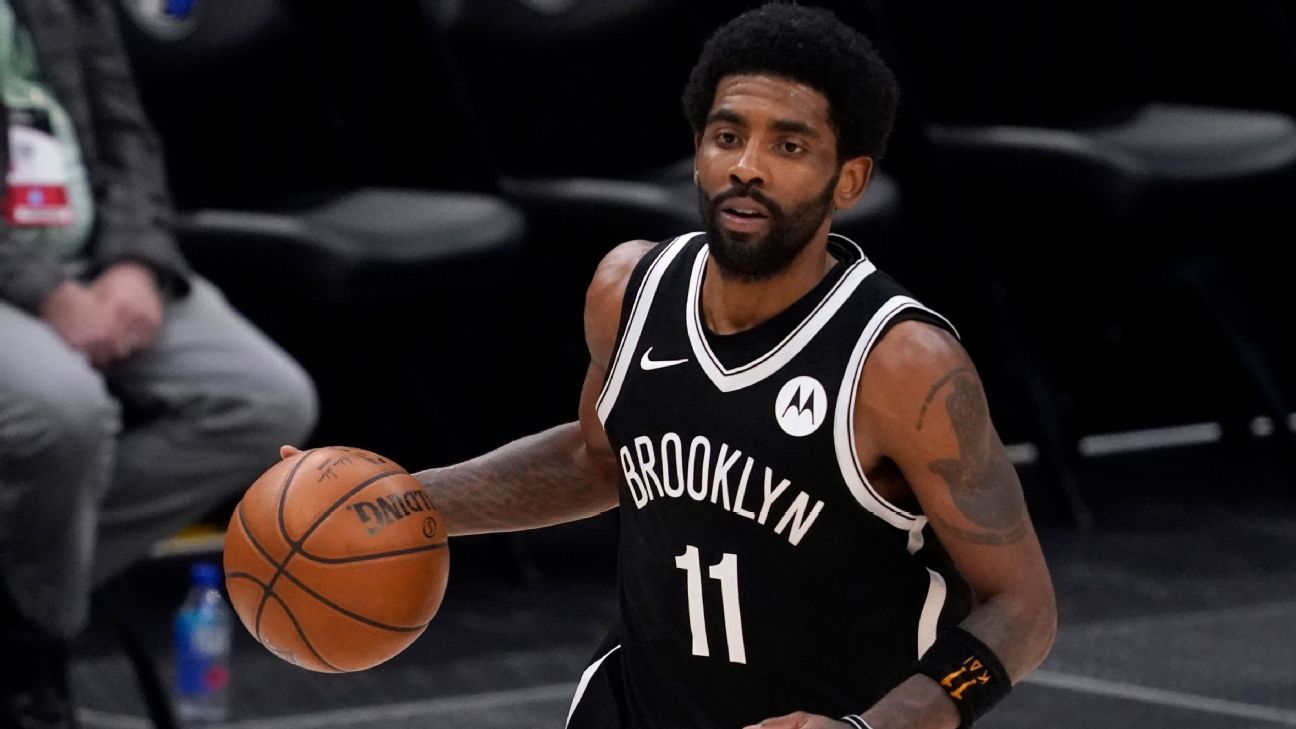 Brooklyn Nets say Kyrie Irving won't play, practice until eligible under local C..