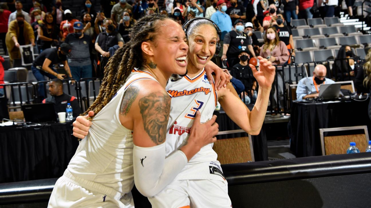 Brittney Griner remains on minds of Phoenix Mercury as WNBA team preps for seaso..