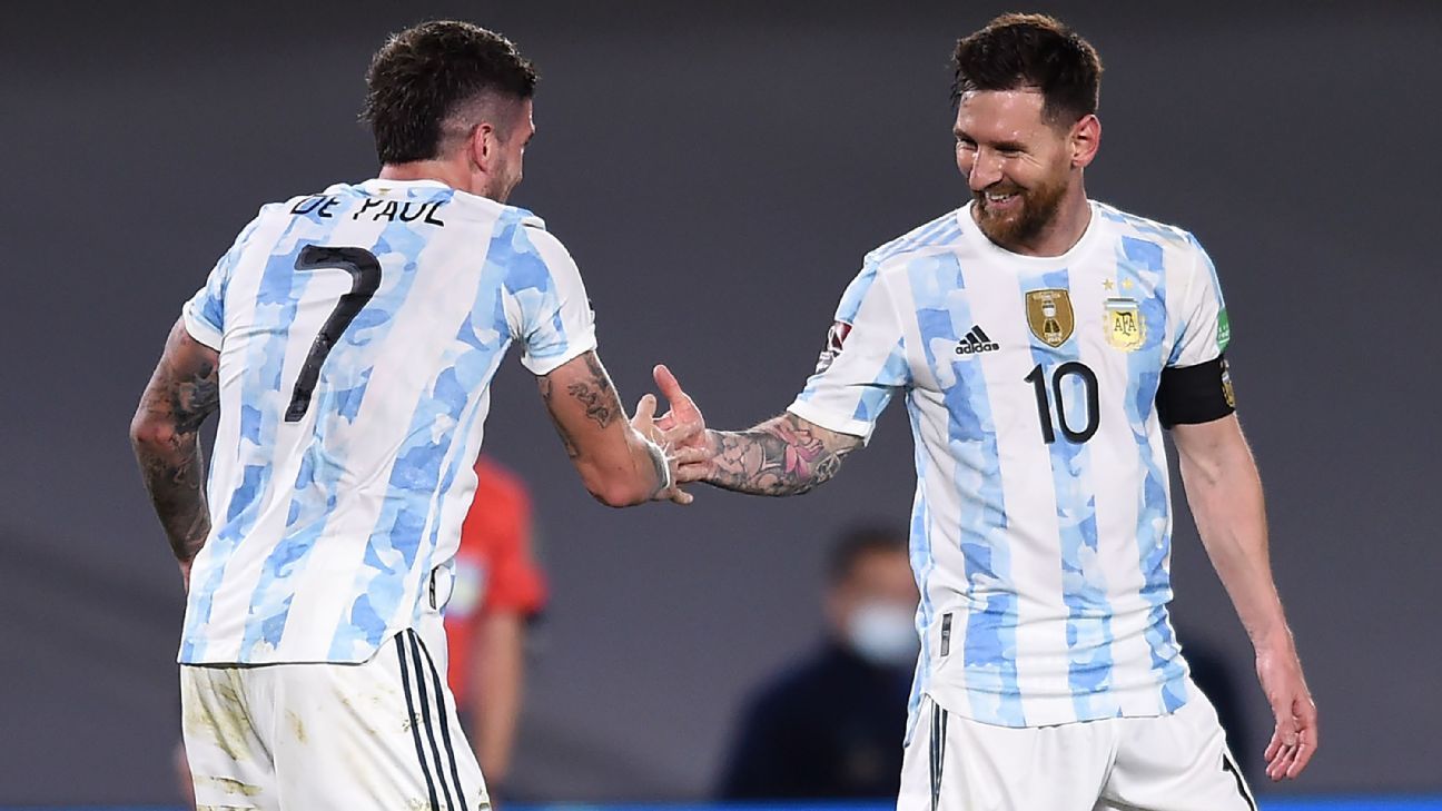 Messi's odd goal leads Argentina over Uruguay