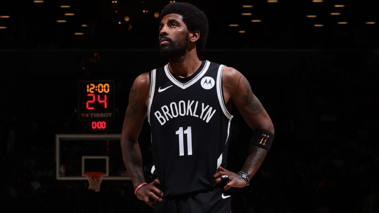 Sean Marks lays out steps for a Kyrie Irving Nets return