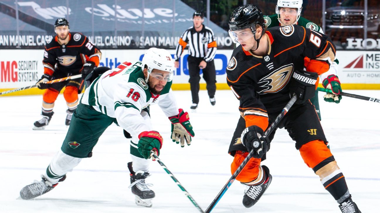 Minnesota Wild/Anaheim Mighty Ducks NHL recap on ESPN