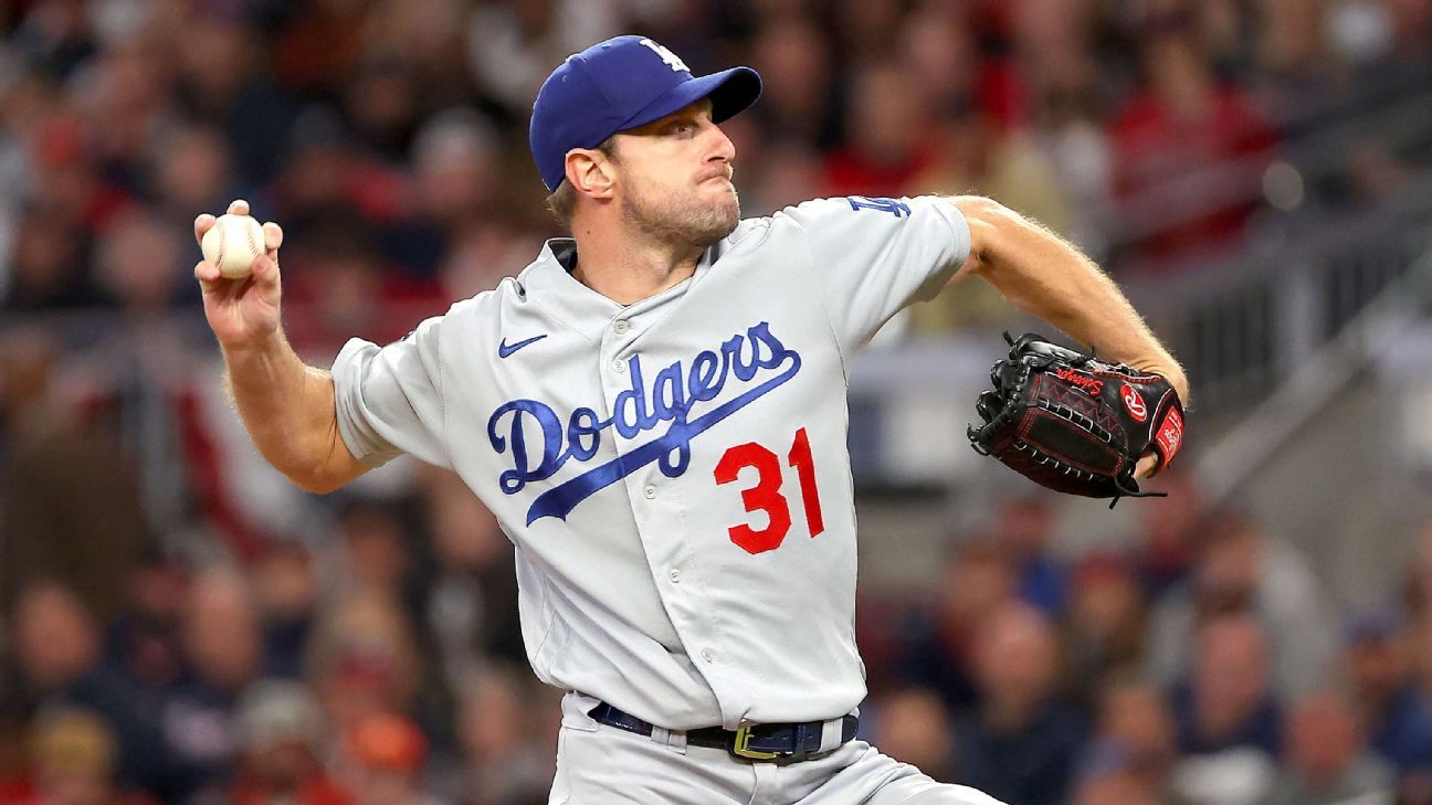 Los Angeles Dodgers' Max Scherzer won't start Game 6 of NLCS