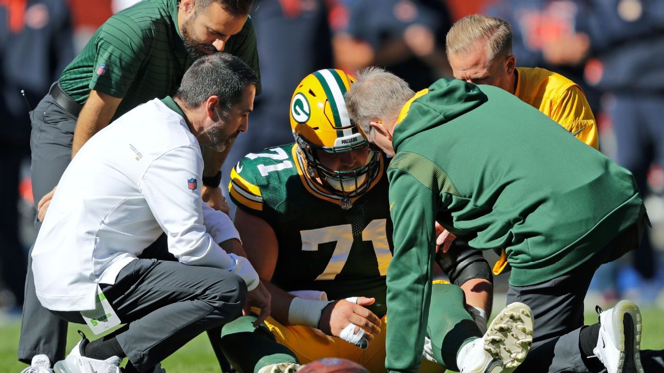 Here an injury, there an injury, almost everywhere an injury for Packers -  ESPN - Green Bay Packers Blog- ESPN