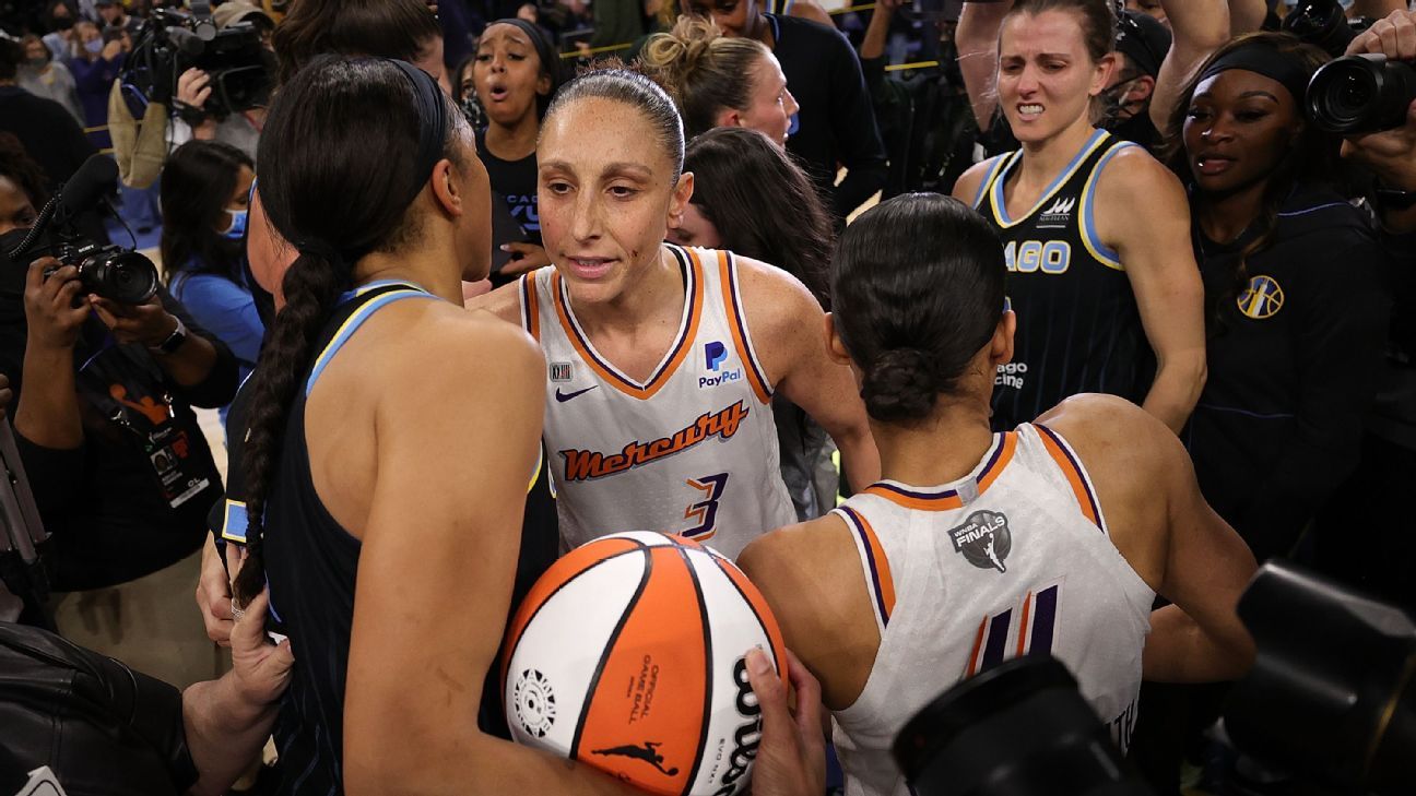 Diana Taurasi says 'magic slipped away' from Phoenix Mercury in WNBA Finals loss