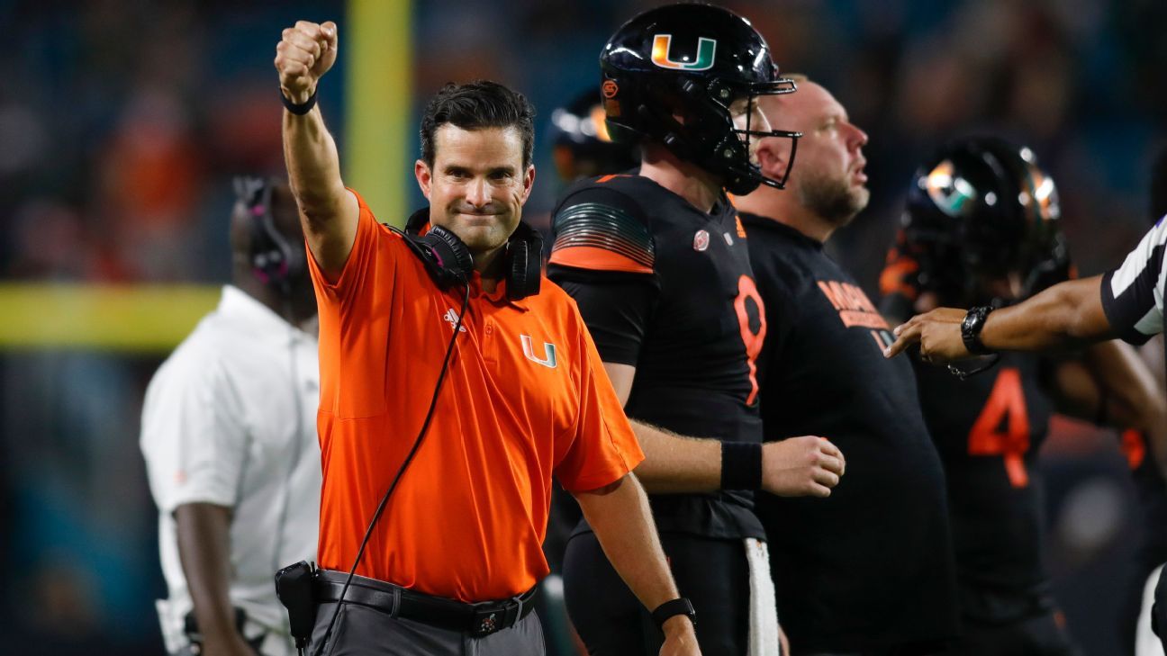 Miami, embattled coach Manny Diaz get much-needed win over NC State