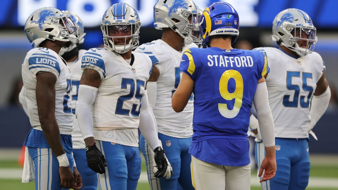 Rams QB Matthew Stafford throws for 3 TDs in win over former Lions team – ‘Glad to have this one over with’ – ESPN
