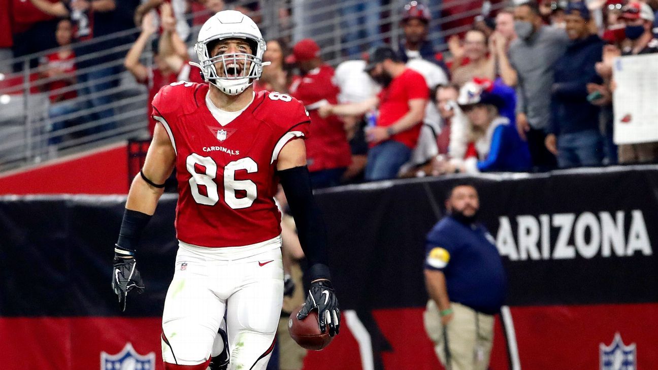 Zach Ertz - Arizona Cardinals Tight End - ESPN