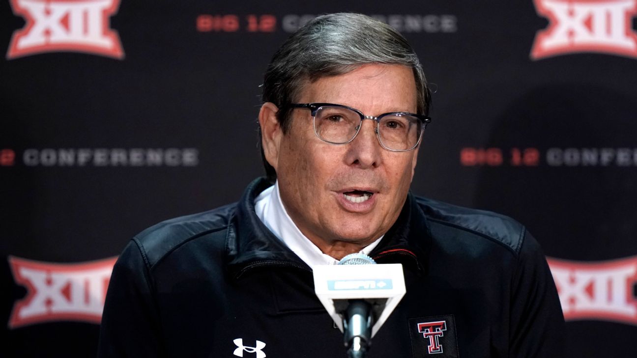 Trener Texas Tech zawieszony za komentarz „niewrażliwy na rasę”.
