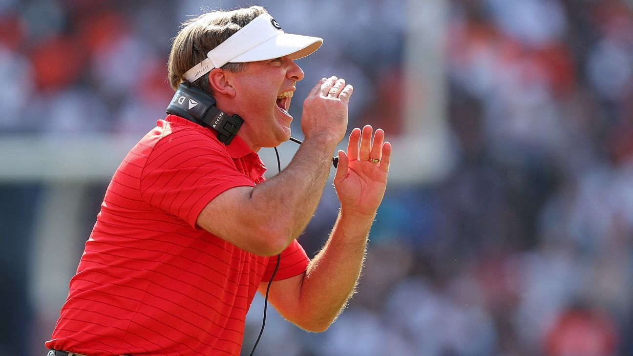 Georgia close to finalizing long-term contract extension for football coach Kirb..