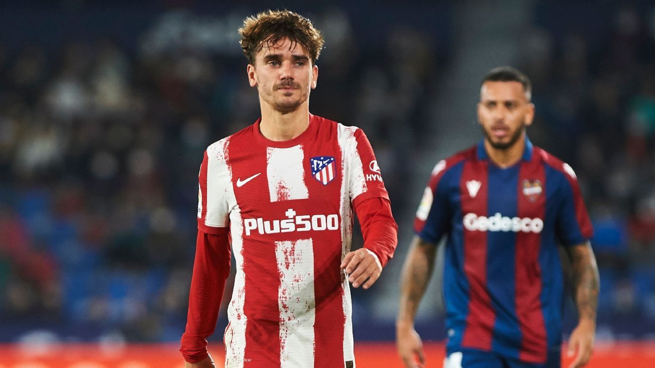 Antoine Griezmann expected to stay at Atletico Madrid despite salary cap squeeze - sources - ESPN