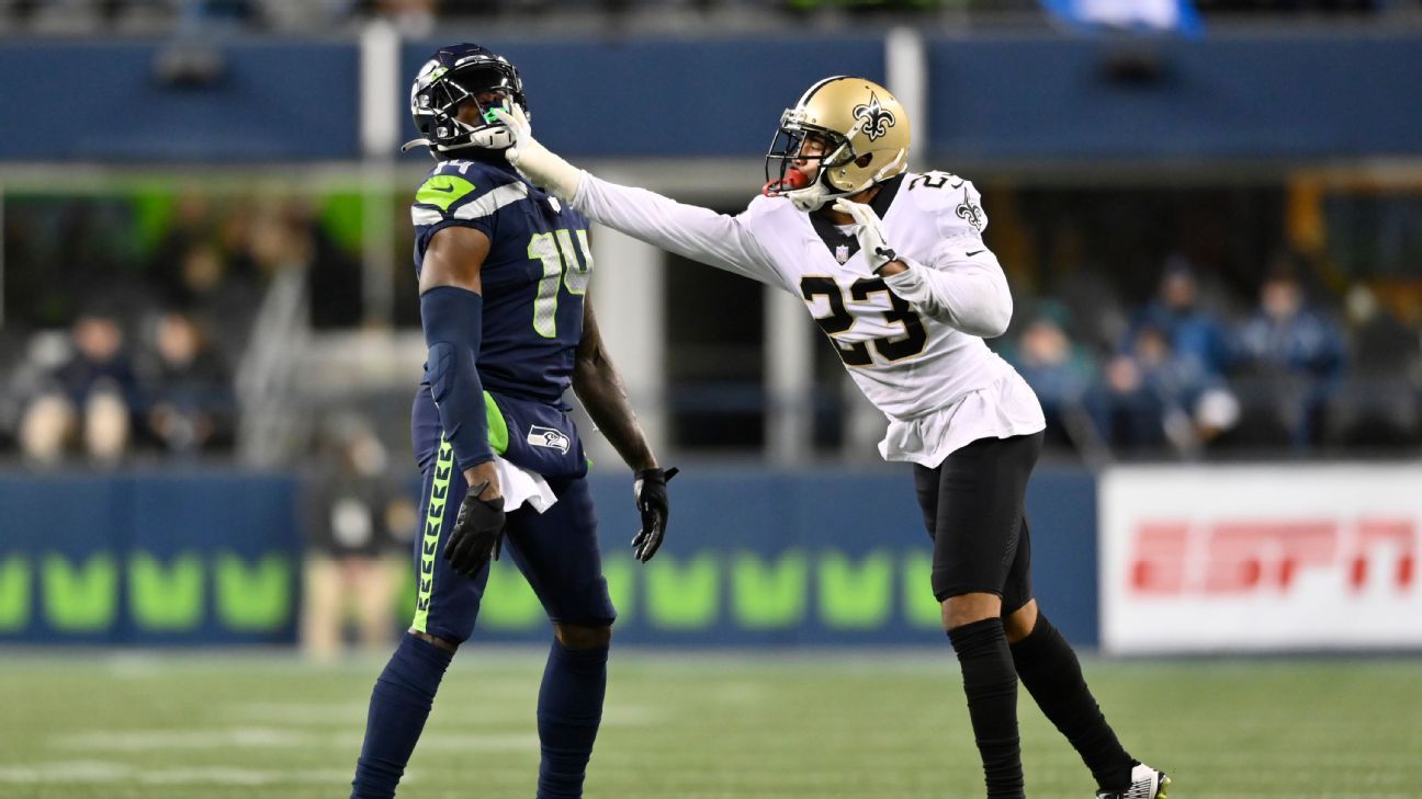 Marshon Lattimore: New Orleans Saints cornerback agrees to five