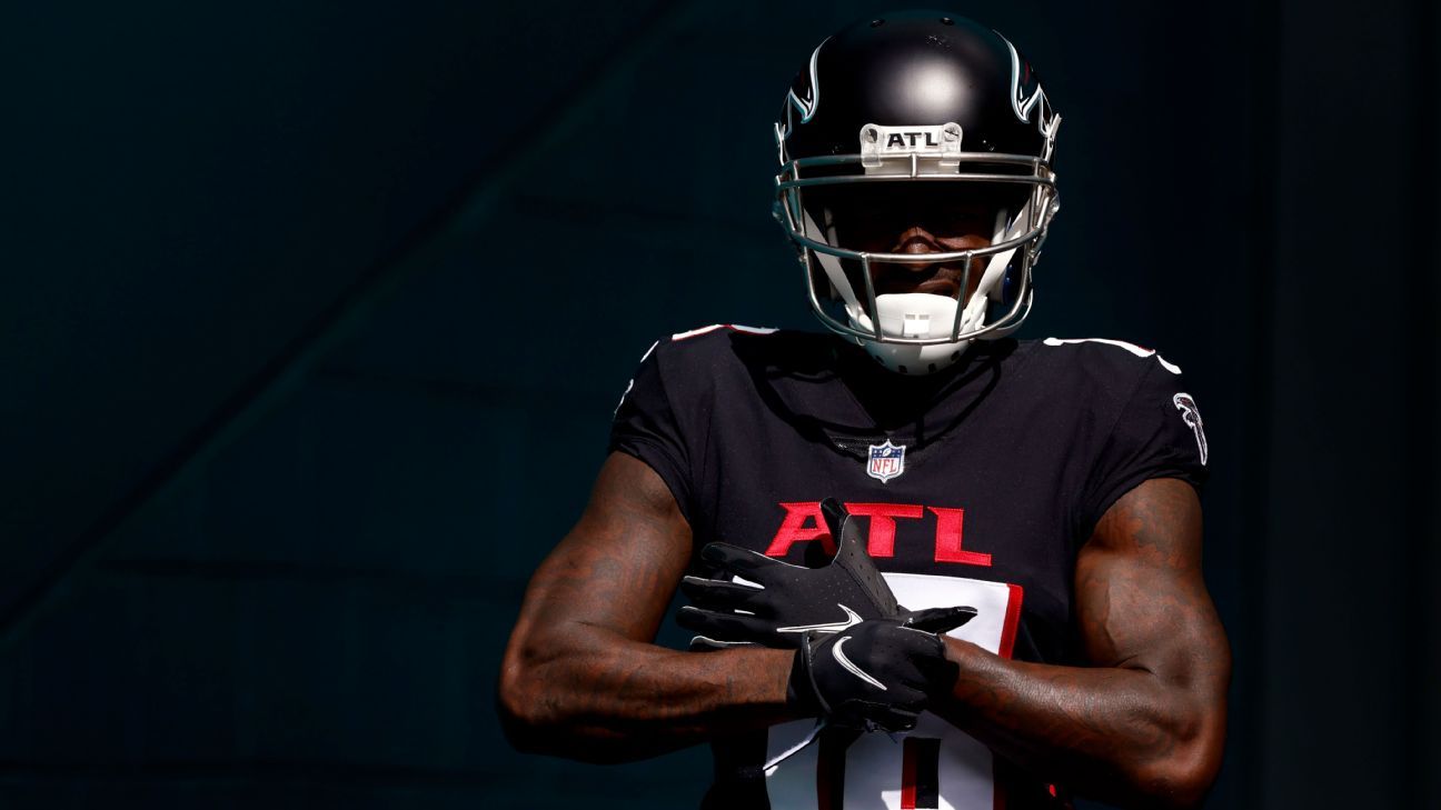 How will Atlanta Falcons move on offensively in Calvin Ridley's absence?
