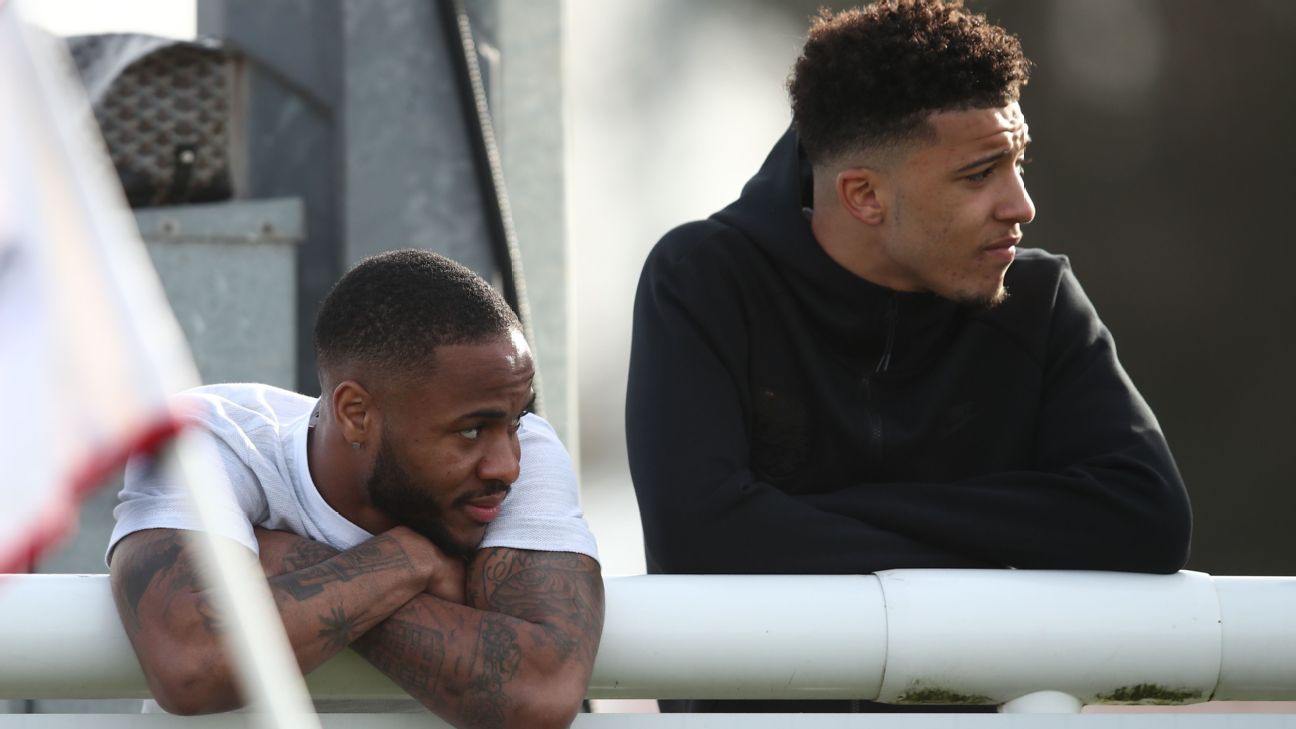 Raheem Sterling, Jadon Sancho face fight for futures at Man City and Man United