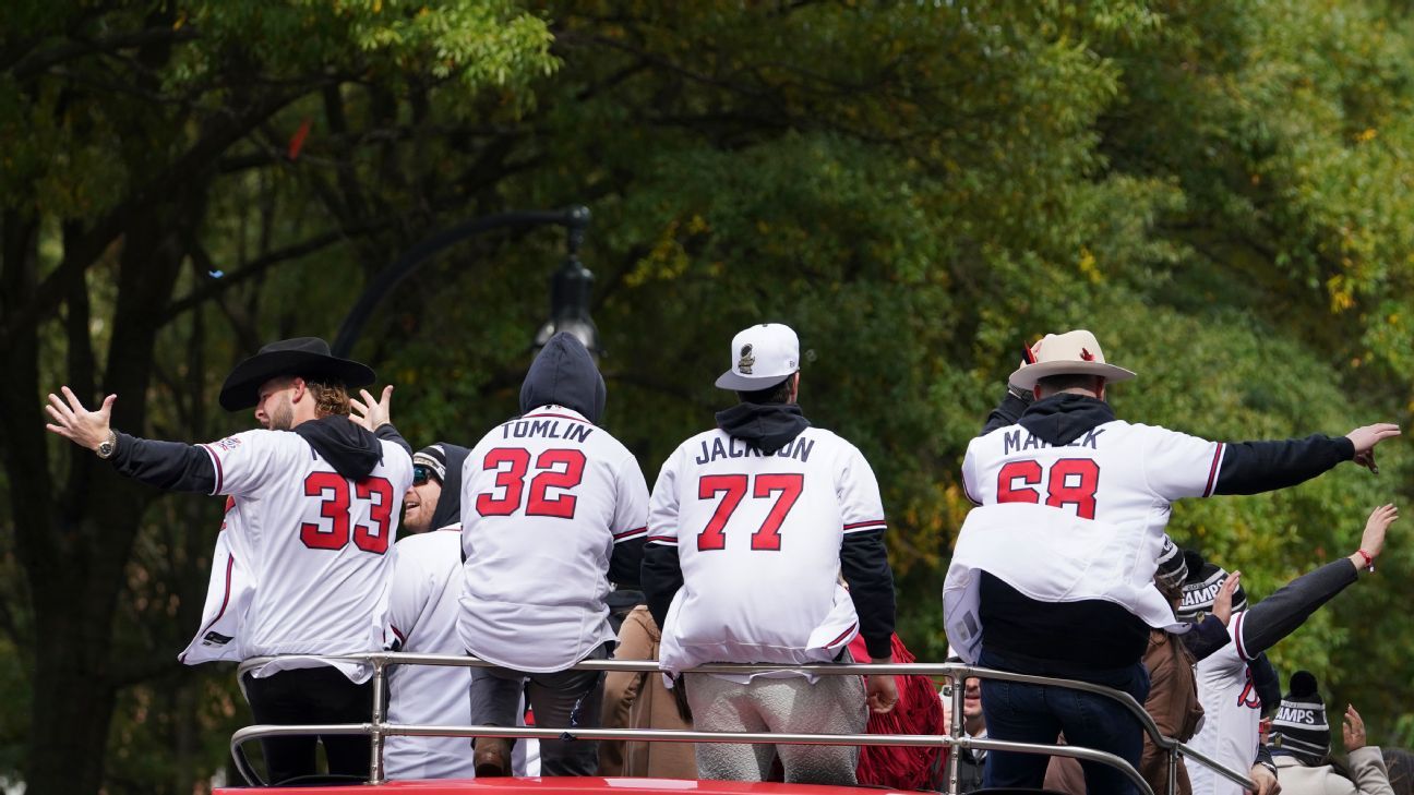 Atlanta Braves celebrate 2021 World Series championship: Photos