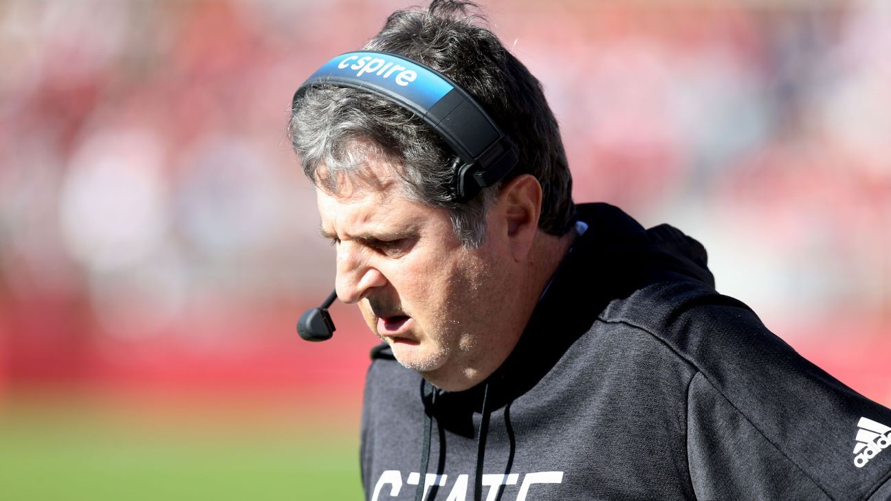 Mississippi State's Mike Leach touts tryout for kicker after 3 missed field goal..