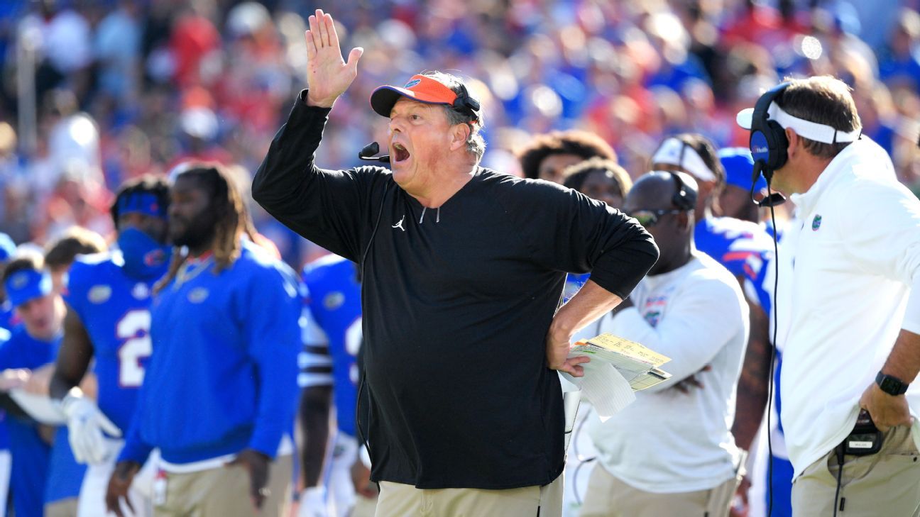 Florida fires defensive coordinator Todd Grantham, offensive line coach John Hevesy