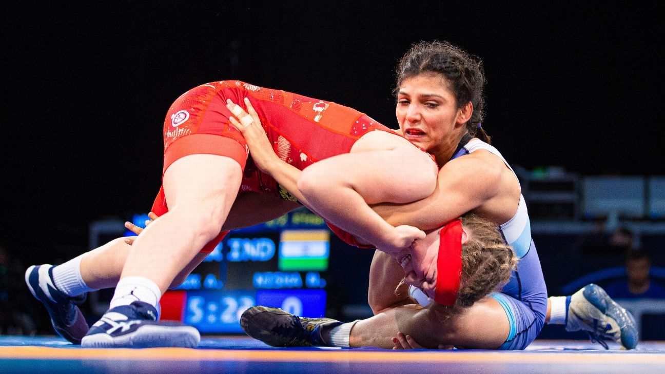 Asian Wrestling Championships Nisha wins silver, bronze for Priya ESPN