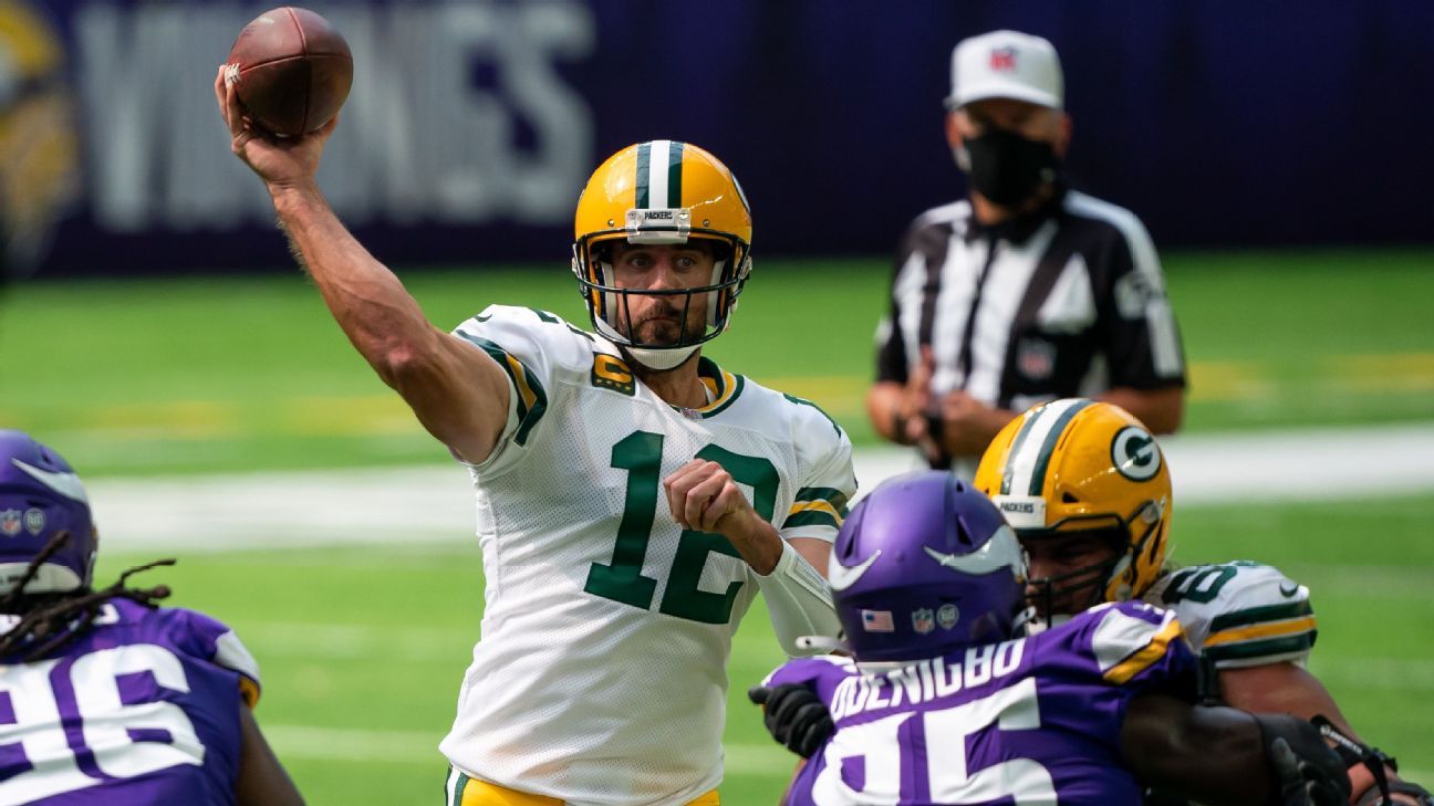 If you think the Packers' Aaron Rodgers owns the Bears, check out his  numbers vs. the Vikings - ESPN - Minnesota Vikings Blog- ESPN