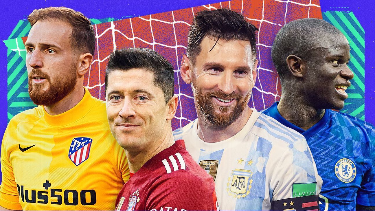 Top 100 jogadores da Euro 2020: revelada a lista completa