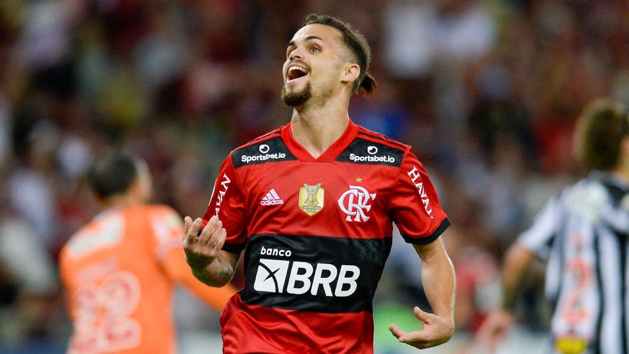 Golaço esquecido por Michael, do Flamengo, é eleito gol mais bonito do Brasileirão 2021