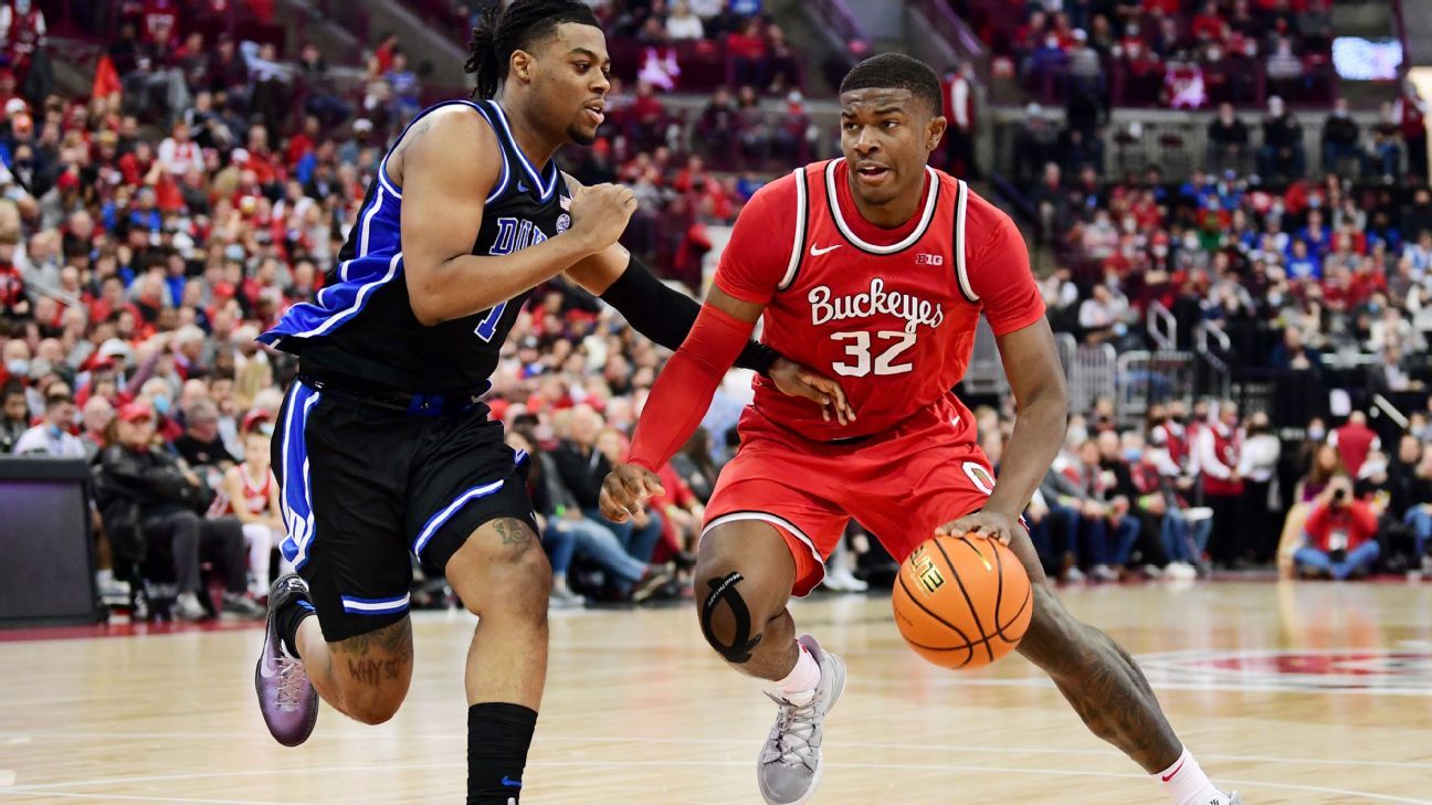 Ohio State shuts down No. 1 Duke in final minutes, rallies to pull upset