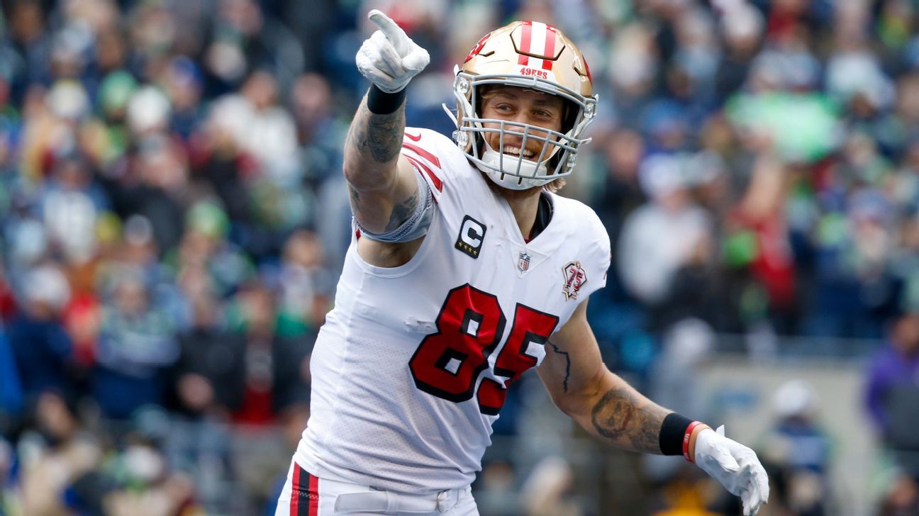 George Kittle injury news: 49ers to place TE on injured reserve