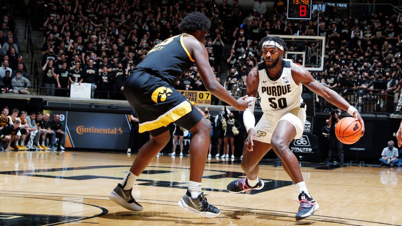 College basketball Power Rankings - Purdue nabs No. 1 over Duke as Gonzaga falls
