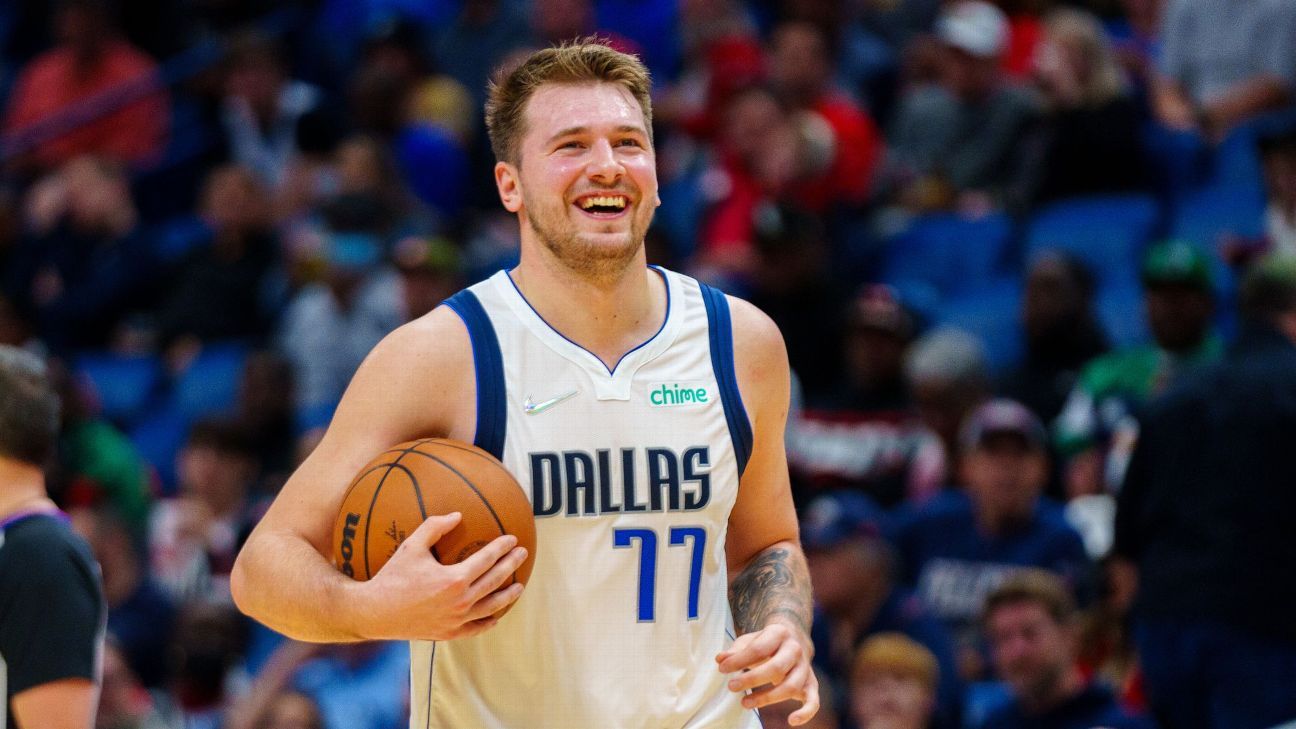 DALLAS MAVERICKS YOUTH LUKA DONČIĆ ALL-STAR 2020 RED JERSEY –