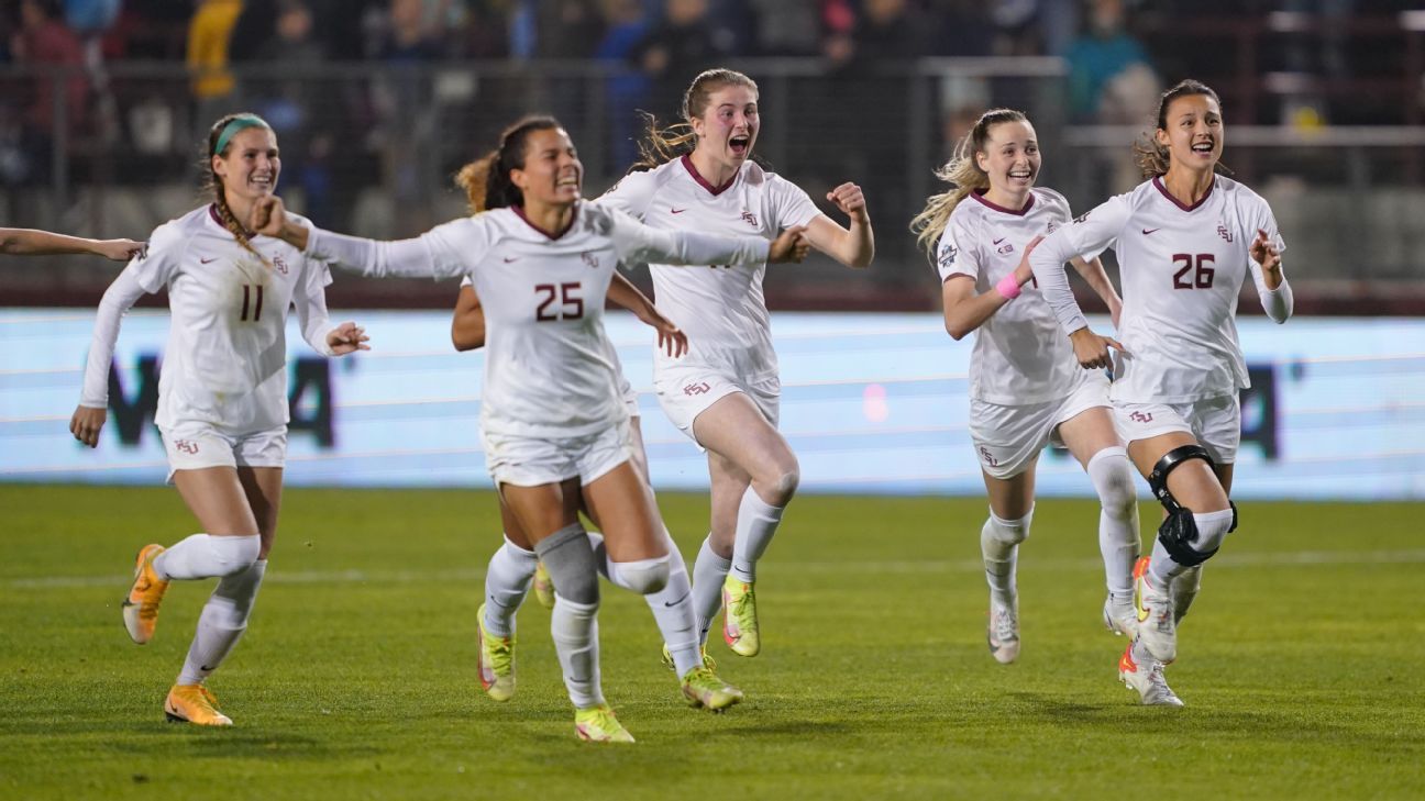 Florida State Seminoles outlast BYU Cougars to win women's soccer national champ..