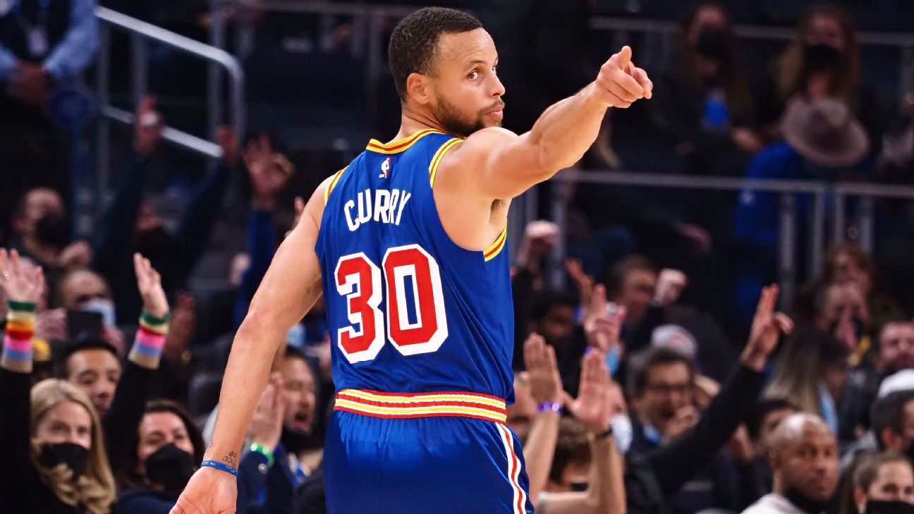 NBA 3-point record video: Watch Warriors PG Stephen Curry pass Ray Allen  for first all-time [VIDEO] - DraftKings Network