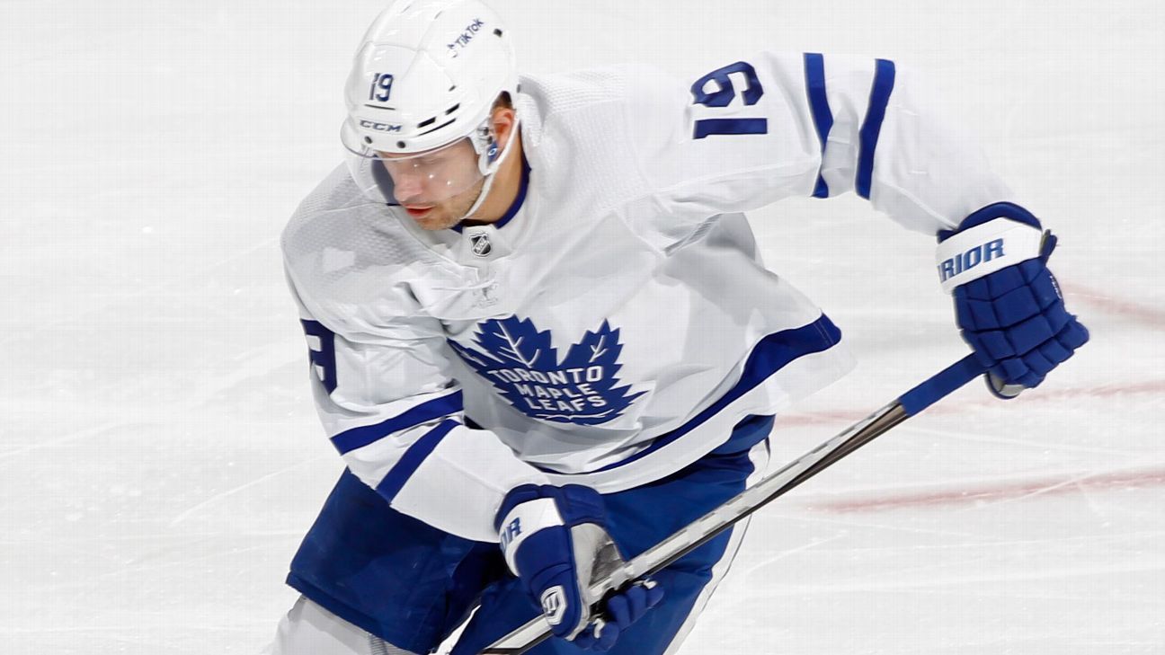 Maple Leafs place defenseman Rasmus Sandin on IR