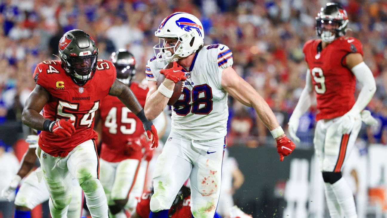 Dawson Knox says returning to Buffalo Bills, preparing for season has been 'ther..