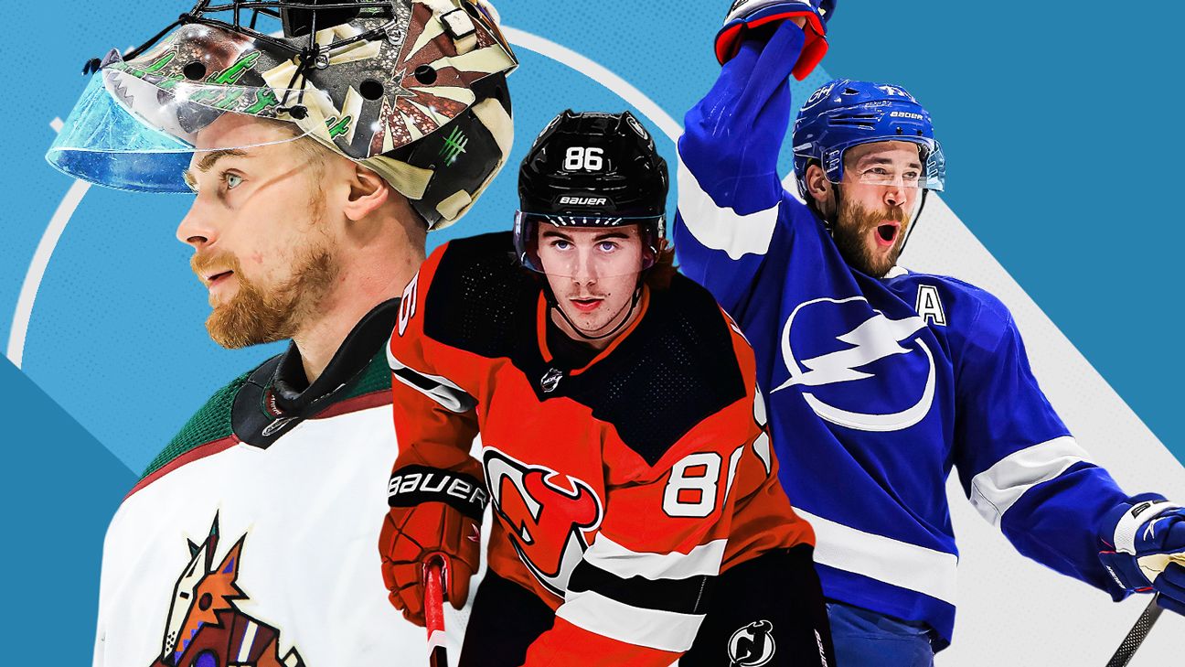 NHL Power Rankings - 1-32 poll, each team's MVP so far - ESPN
