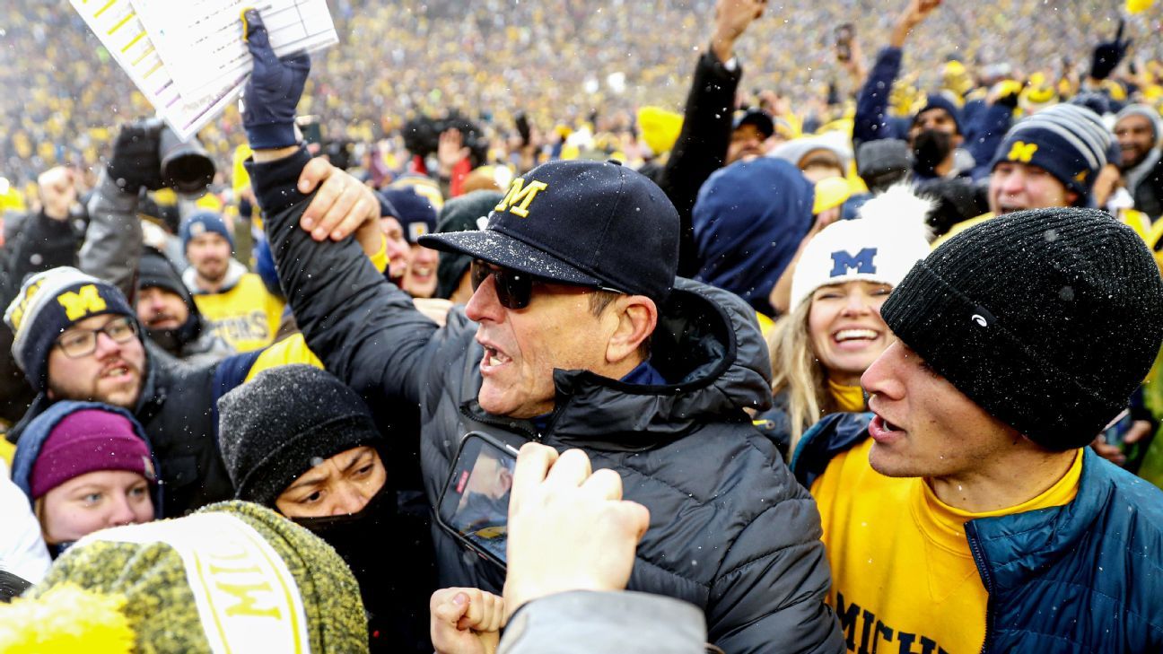 Jim Harbaugh nói với Michigan rằng anh ấy sẽ trở lại, các nguồn tin cho biết, sau cuộc phỏng vấn của Minnesota Vikings