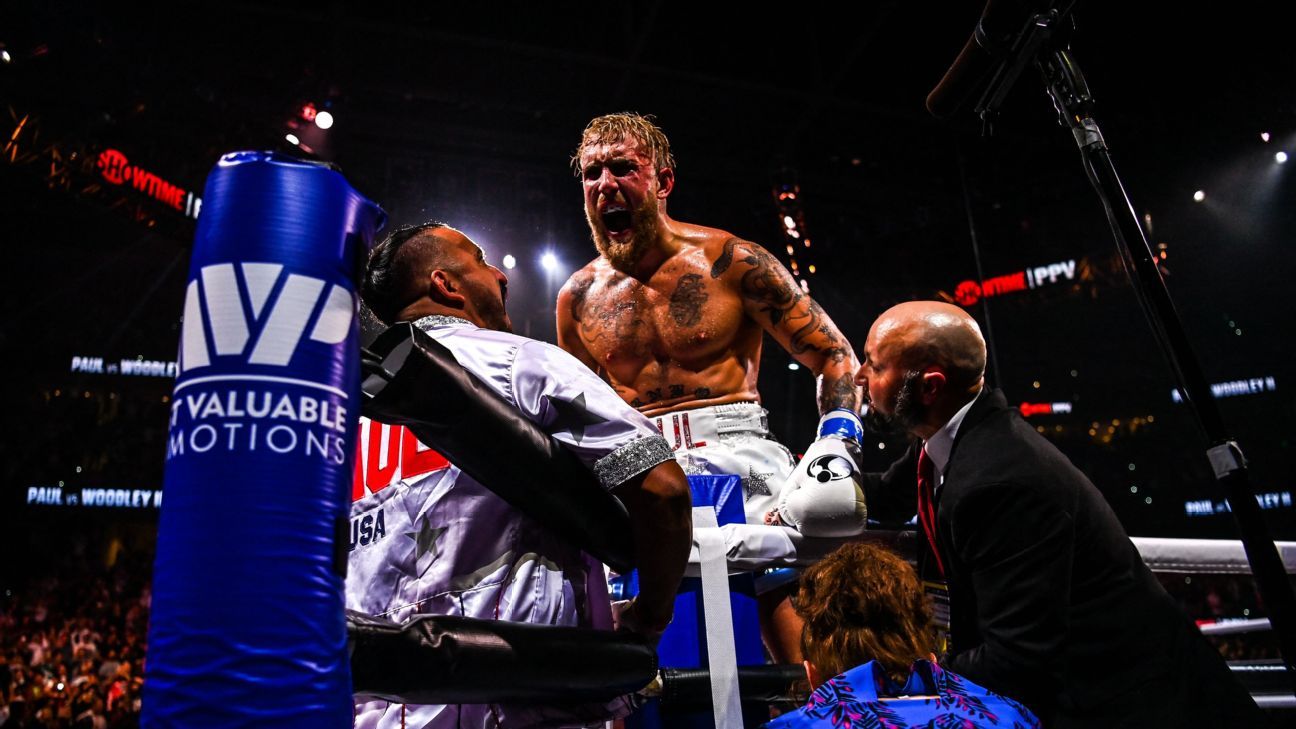 Jake Paul Beats Tyron Woodley with One-Punch Knockout