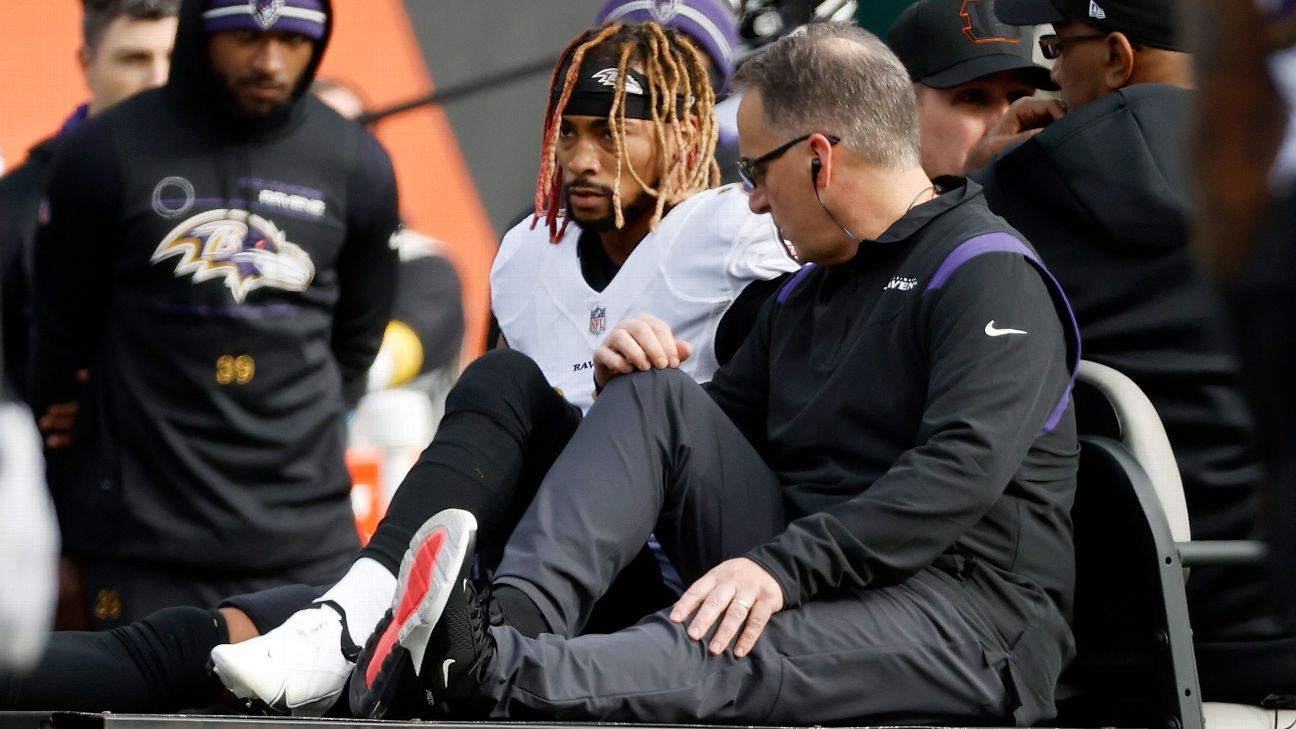 Ravens injuries: Anthony Averett to miss weeks with shoulder fracture