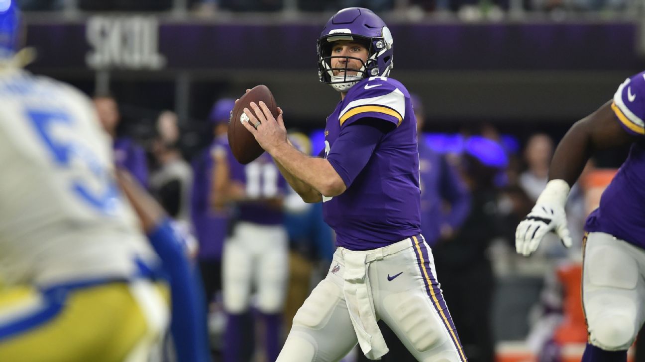 Vikings' Kirk Cousins goes all-in while facing uncertain NFL future - ESPN