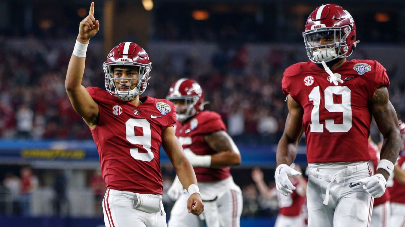 No. 1 Alabama advances to College Football Playoff title game with 27-6 win over..