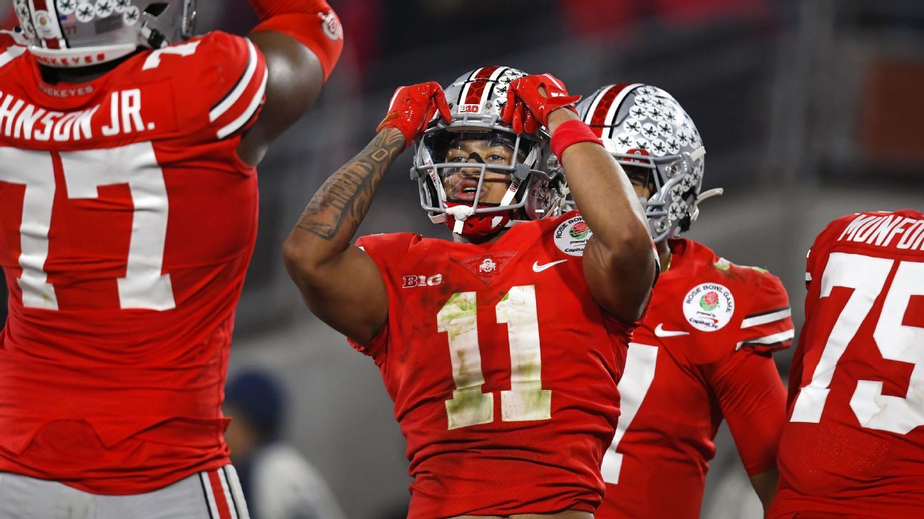 Buckeyes' Smith-Njigba (hamstring) out again