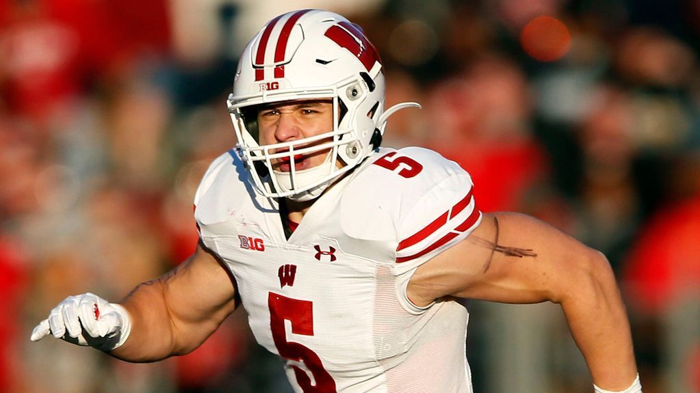 Wisconsin Badgers linebacker Leo Chenal entering NFL draft ESPN