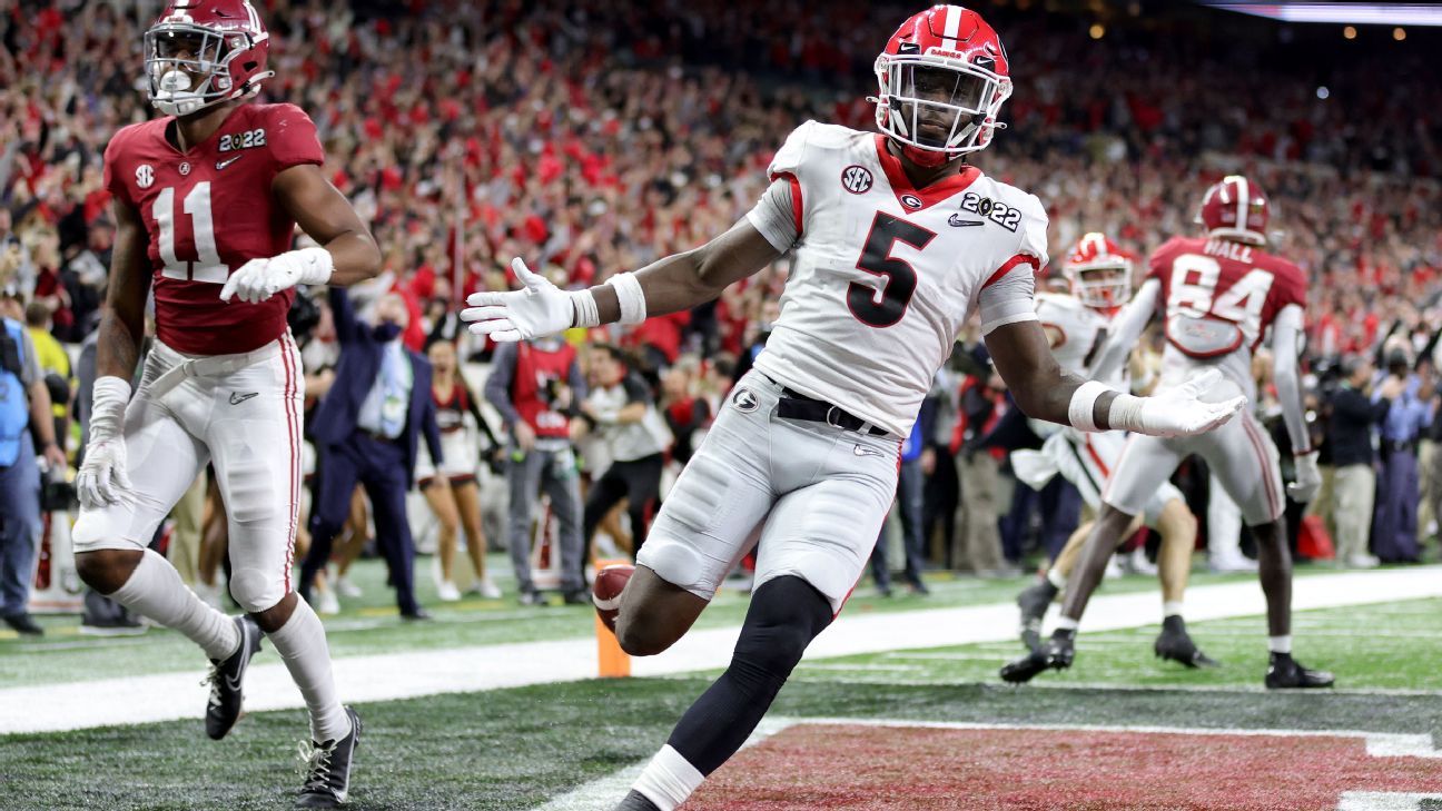 Georgia Bulldogs take control in 4th quarter, win rematch vs. Alabama Crimson Ti..