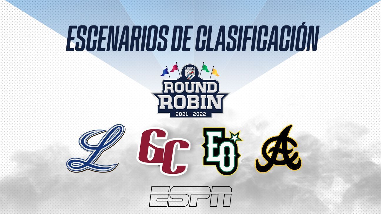 Camino a la Serie Final LIDOM Escenarios de clasificación de la