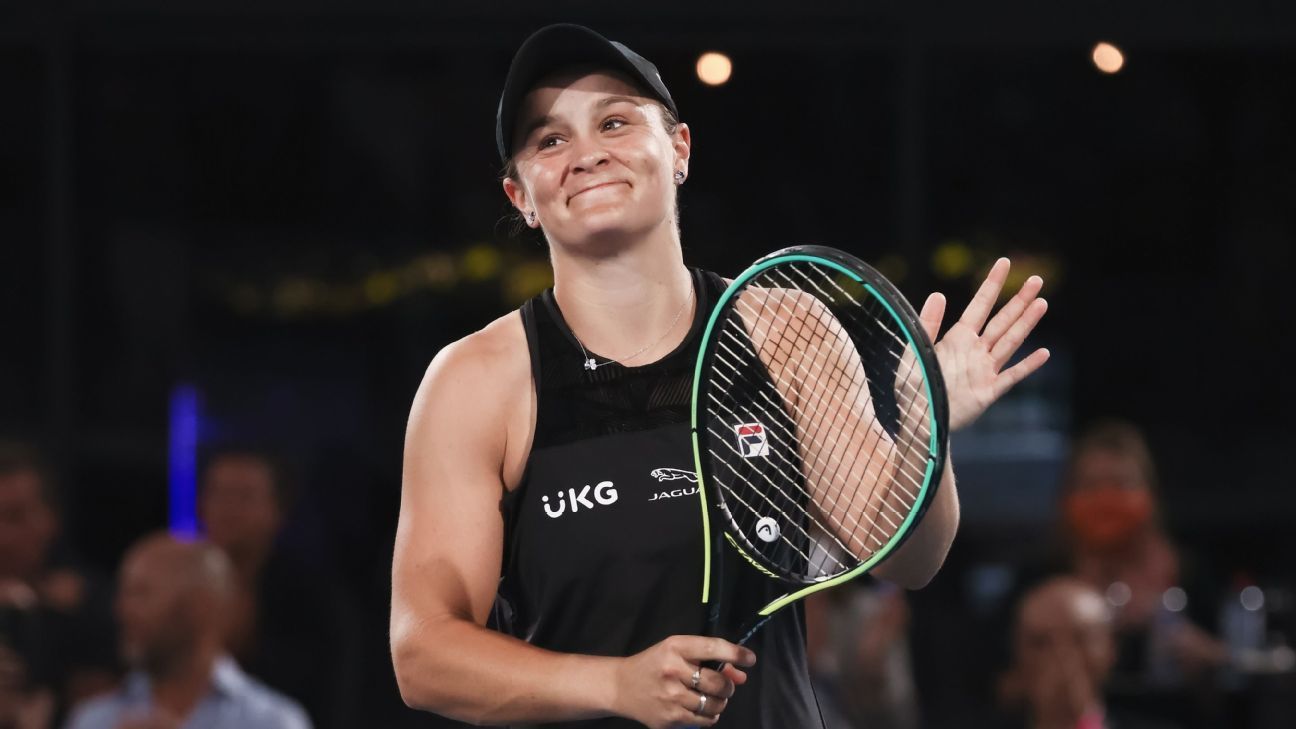 Ash Barty might be world No. 1, but she's a decidedly local hero