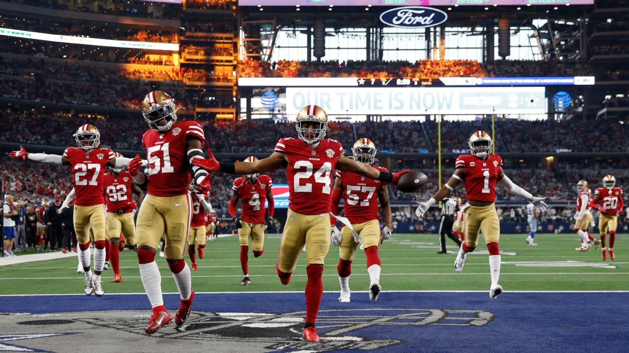 San Francisco 49ers pull off road upset at Dallas Cowboys in