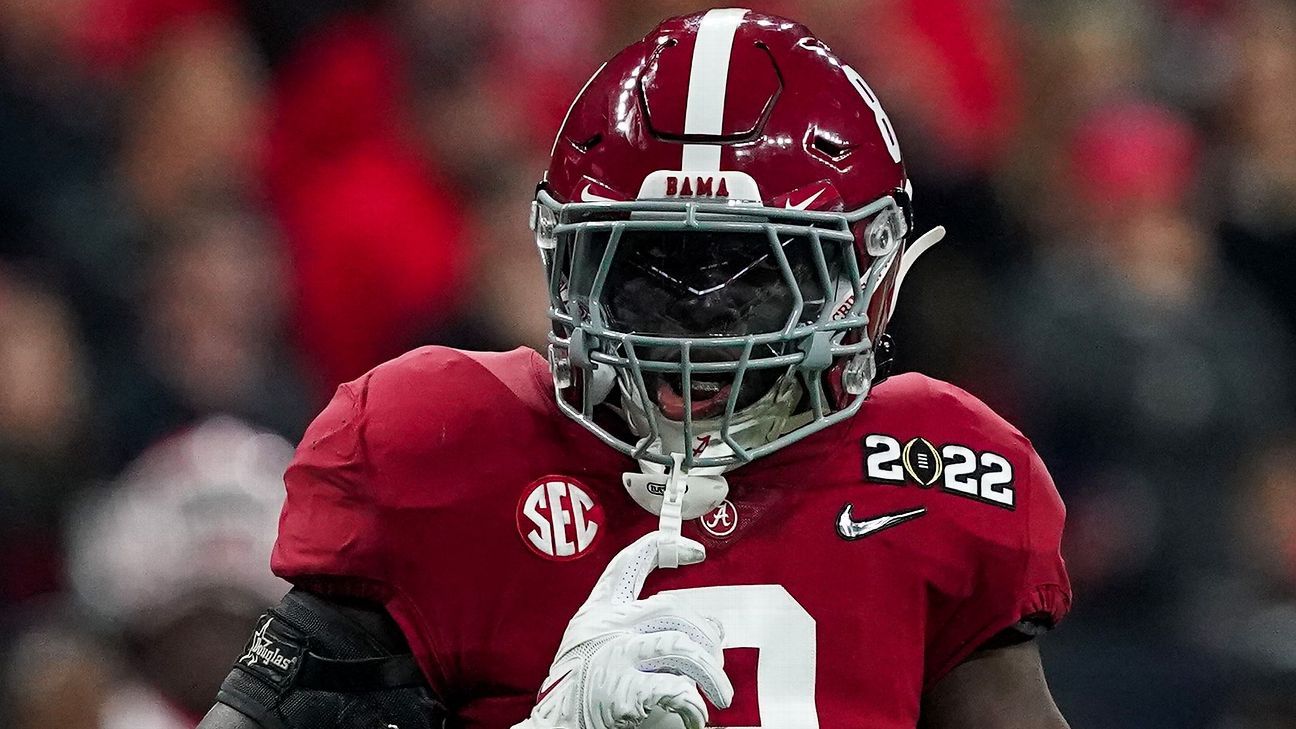 Mel Kiper Jr. says Alabama wins CFP title if Jameson Williams