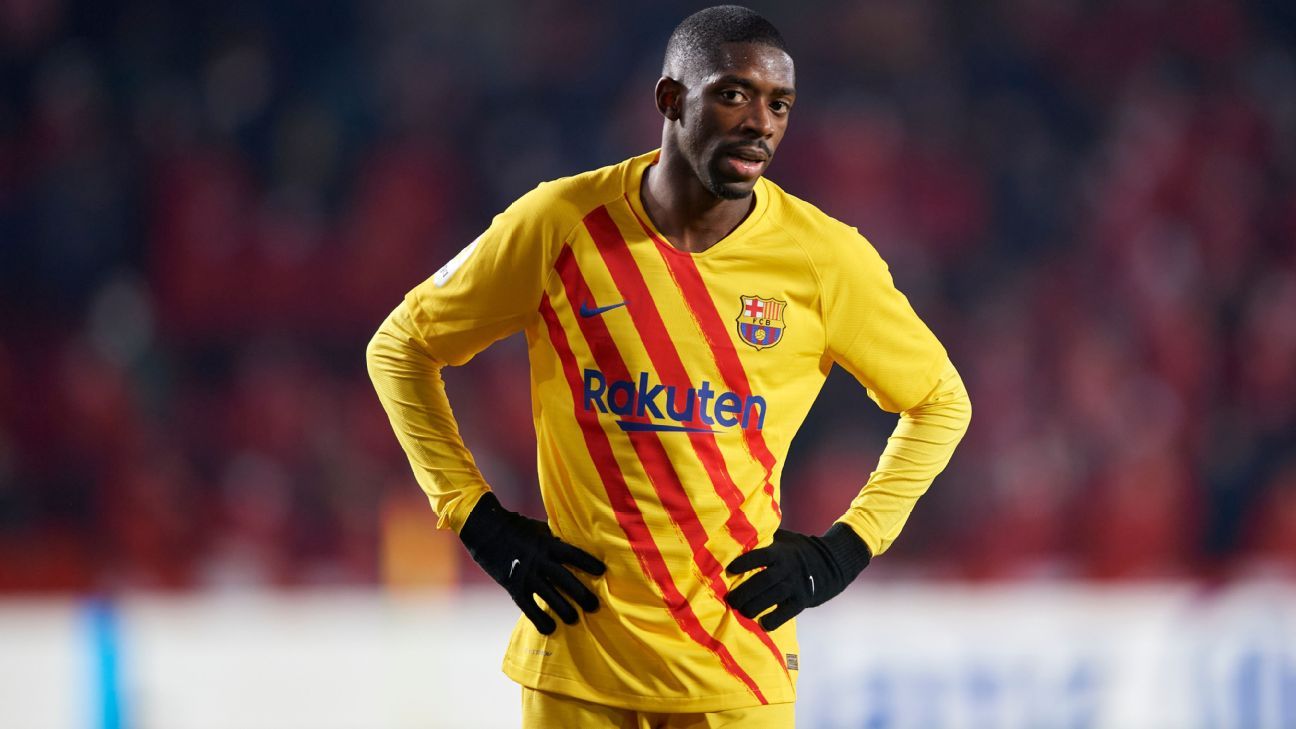 Ousmane Dembele's agent hits out at Barcelona for banish threats in contract extension row - ESPN