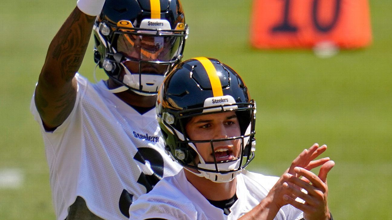 Mason Rudolph, Dwayne Haskins excited at prospect of competing to be  Steelers' QB1 next season